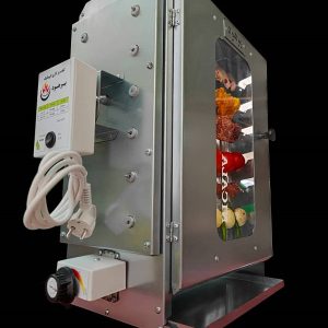 کباب پز ایستاده بدون دود برهود مدل سیلور